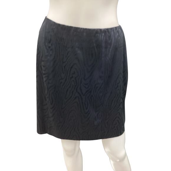 Vintage Alberto Makali Sport &Cache Skirt Women’s SZ2 Mini Back Zipper Deep Blue - Picture 1 of 4